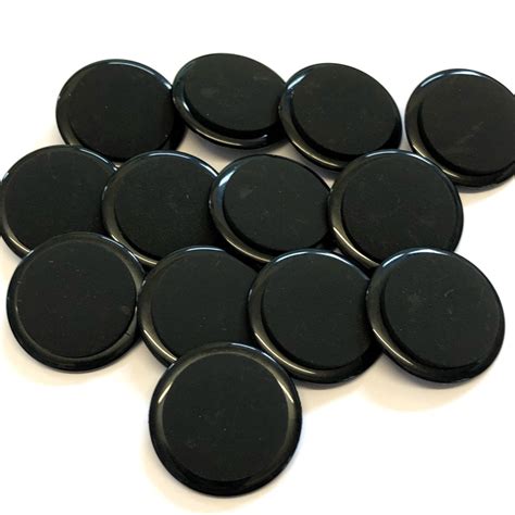 shank buttons black|5 8 black shank buttons.